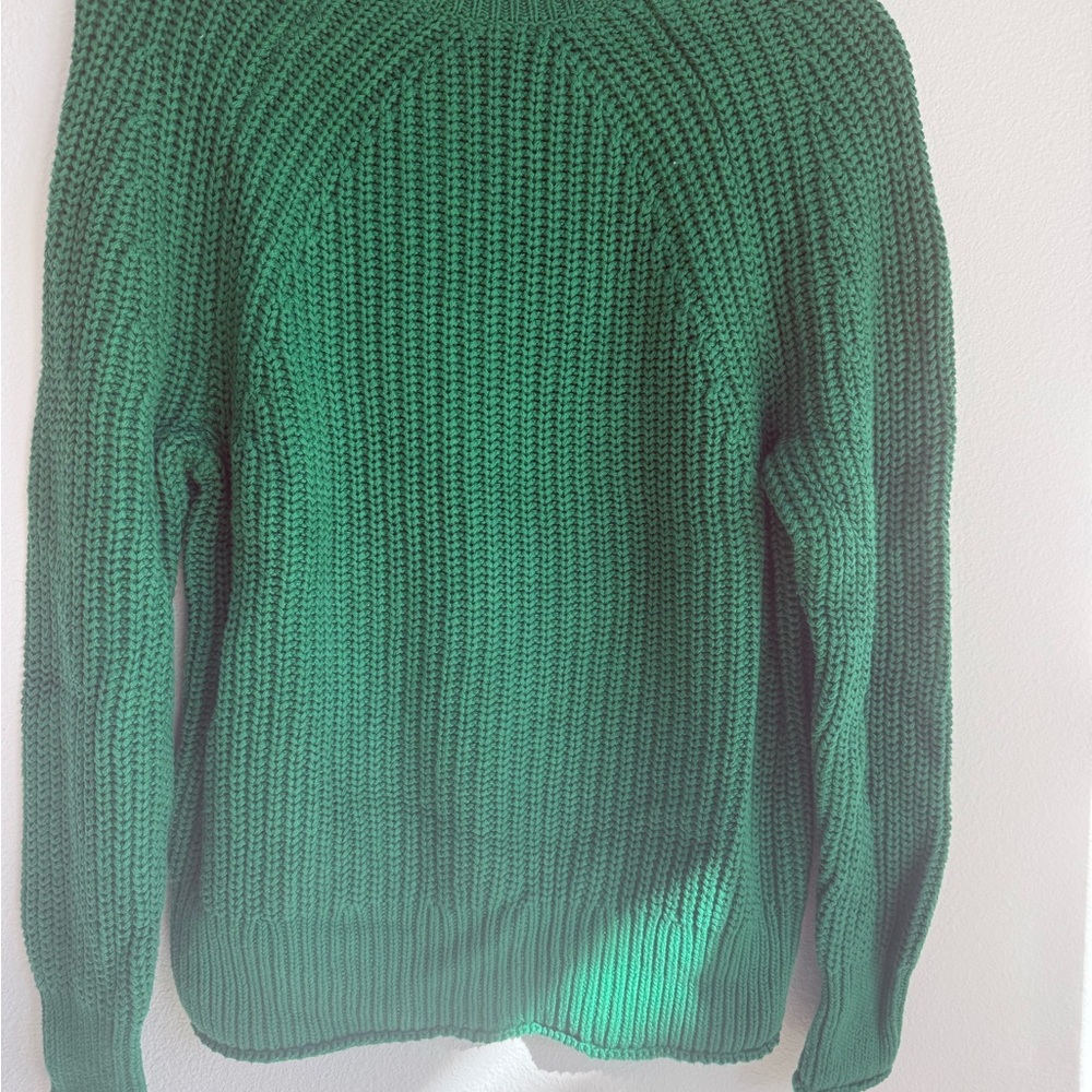 J. Crew Green Women's Cowl Neck Sweater